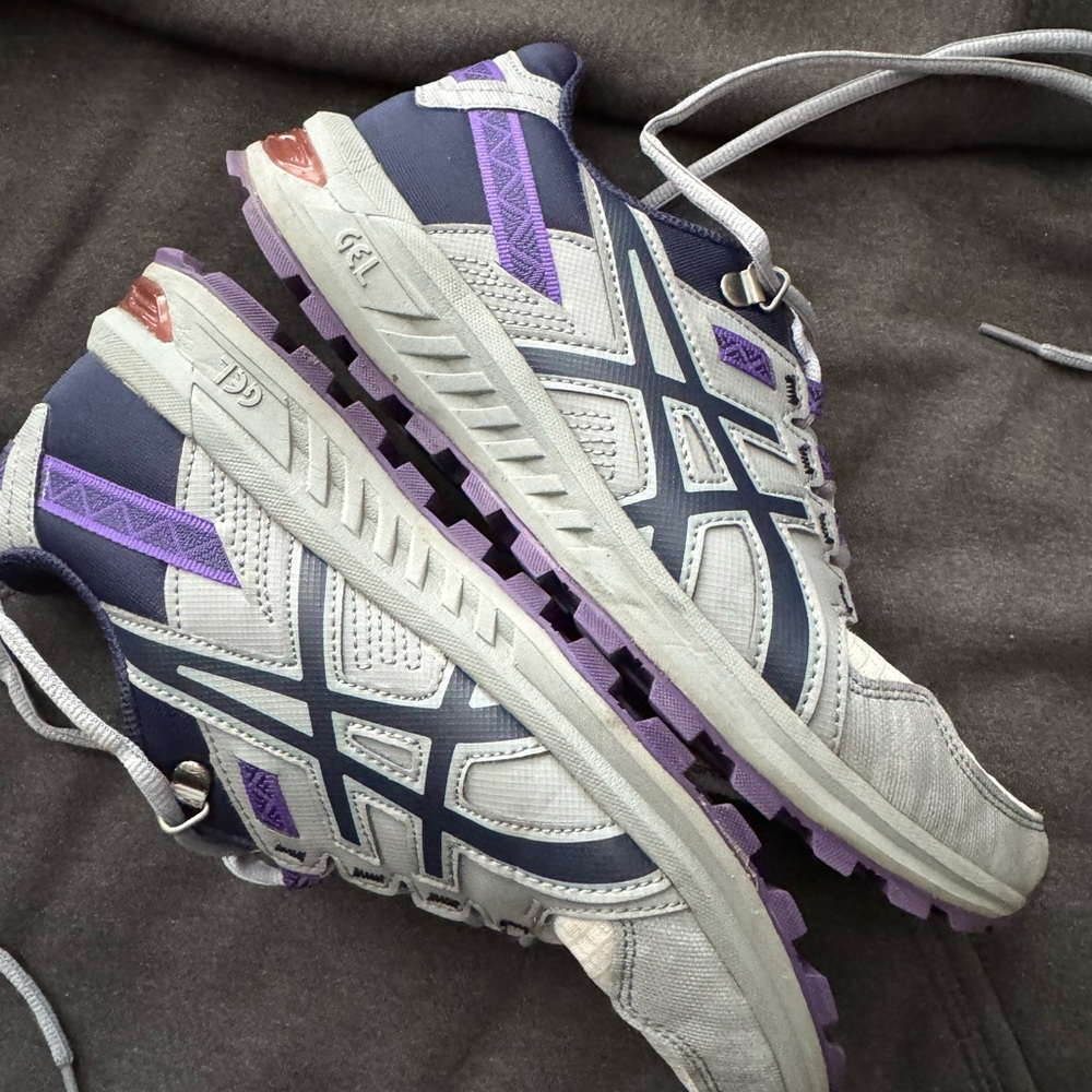 Asics Gel-citrek White/peacoat 1022a198-100 Women's Running Casual (GENTLY USED) - Picture 2 of 14